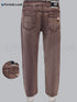 Brown Color In Stretch Jeans Pant